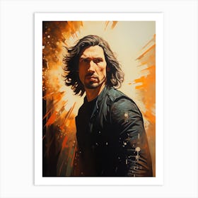 Adam Driver (1) Art Print