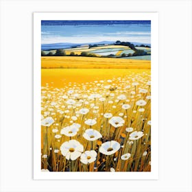 Field Of Poppies Art Print