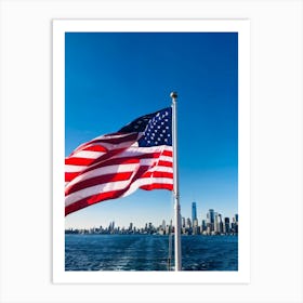 American Flag 3 Art Print