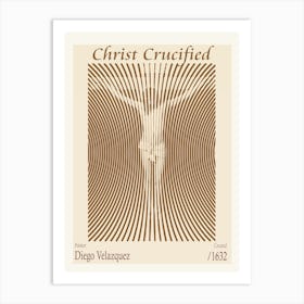 Christ Crucified – Diego Velazquez (1632) 1 Art Print