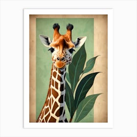 Giraffe 3 Art Print