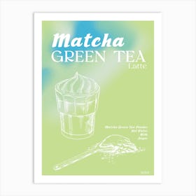 Matcha Art Print