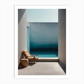 Room With A Pool Art Print