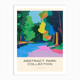 Abstract Park Collection Poster Yoyogi Park Hanoi 1 Art Print