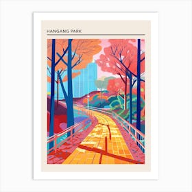 Hangang Park Seoul Art Print