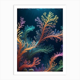 Coral Reef 8 Art Print