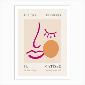 Papers Decoques H Matisse Art Print