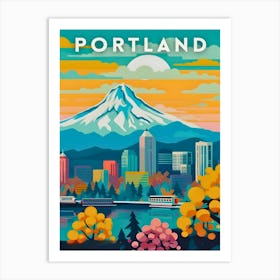 Portland Travel Art Print