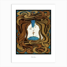 The Kiss Art Print Art Print