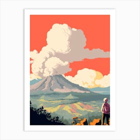 El Salvador 1 Travel Illustration Art Print