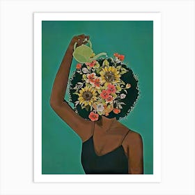 Afroflora Art Print