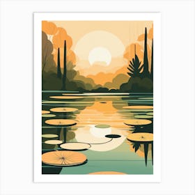 Lily Pad Paradise Art Print