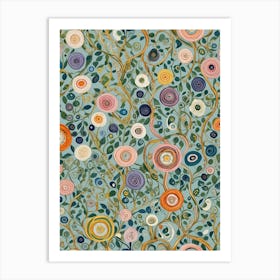 Flower Garden no2 Art Print