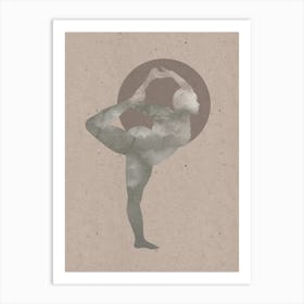 Yoga Pose 2 Art Print