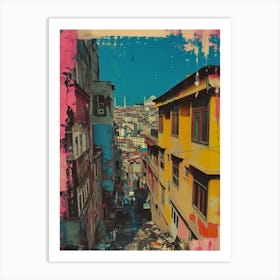 Retro Photo Style Of Istanbul 4 Art Print