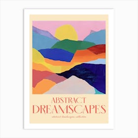 Abstract Dreamscapes Landscape Collection 46 Art Print