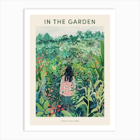 In The Garden Poster Osaka Castle Park Japan 2 Art Print