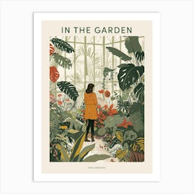 In The Garden Poster Kew Gardens England 7 Art Print