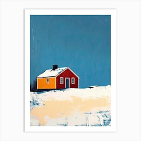 Winter in Sweden Art Print