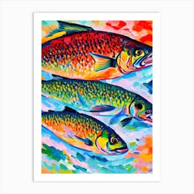 Mulloway Matisse Inspired Art Print