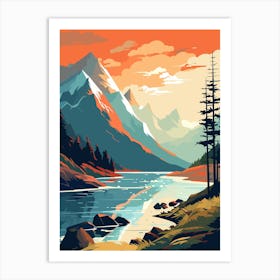 Fiordland National Park Art Print