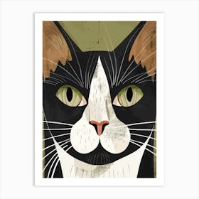 Cat Portrait 16 Art Print