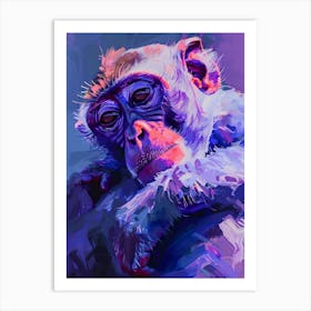 Monkey Painting Art Print