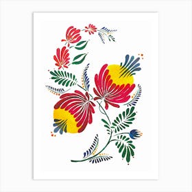 Ukrainian Folk Art Art Print