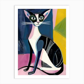 Cat Illustration 1 Art Print