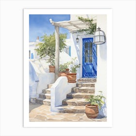 Blue Door 43 Art Print