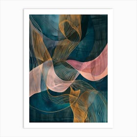 Abstract Painting 360 Art Print