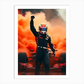 Red Bull Racing Art Print