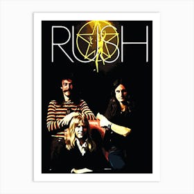 Rush - The Band Art Print