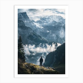 Swiss Alps Art Print