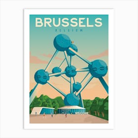 Brussels Belgium Art Print