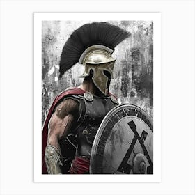 Spartan Warrior 4 Art Print