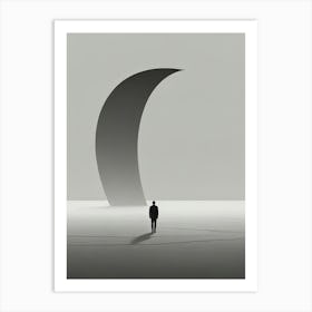 Man On A Cloud Art Print