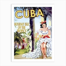 Cuba, Holiday Island Art Print