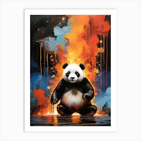 Panda Bear 1 Art Print