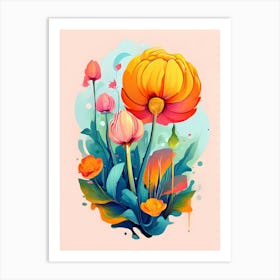 Poppies 56 Art Print