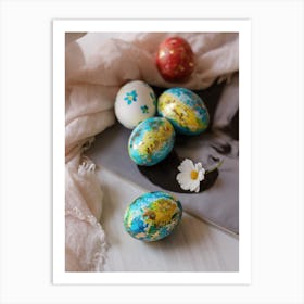 Easter Eggs 154 Art Print