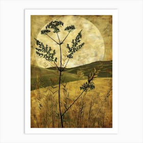 Moonlight In The Meadow Art Print