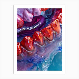 Teeth And Gums Art Print