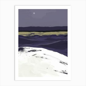 Snowy Landscape 3 Art Print