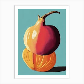 Rutabaga Bold Graphic vegetable Art Print