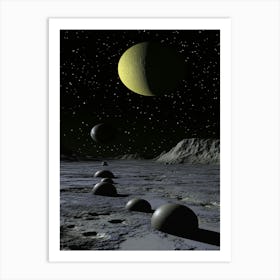 Nasa'S Moon Art Print