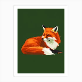 Red Fox 8 Art Print