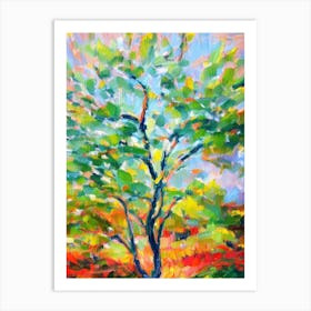 Dragon Tree 3 Impressionist Painting Art Print
