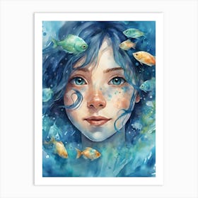 Mermaid Art Print