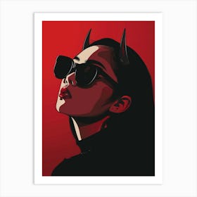 Devil Horns 2 Art Print